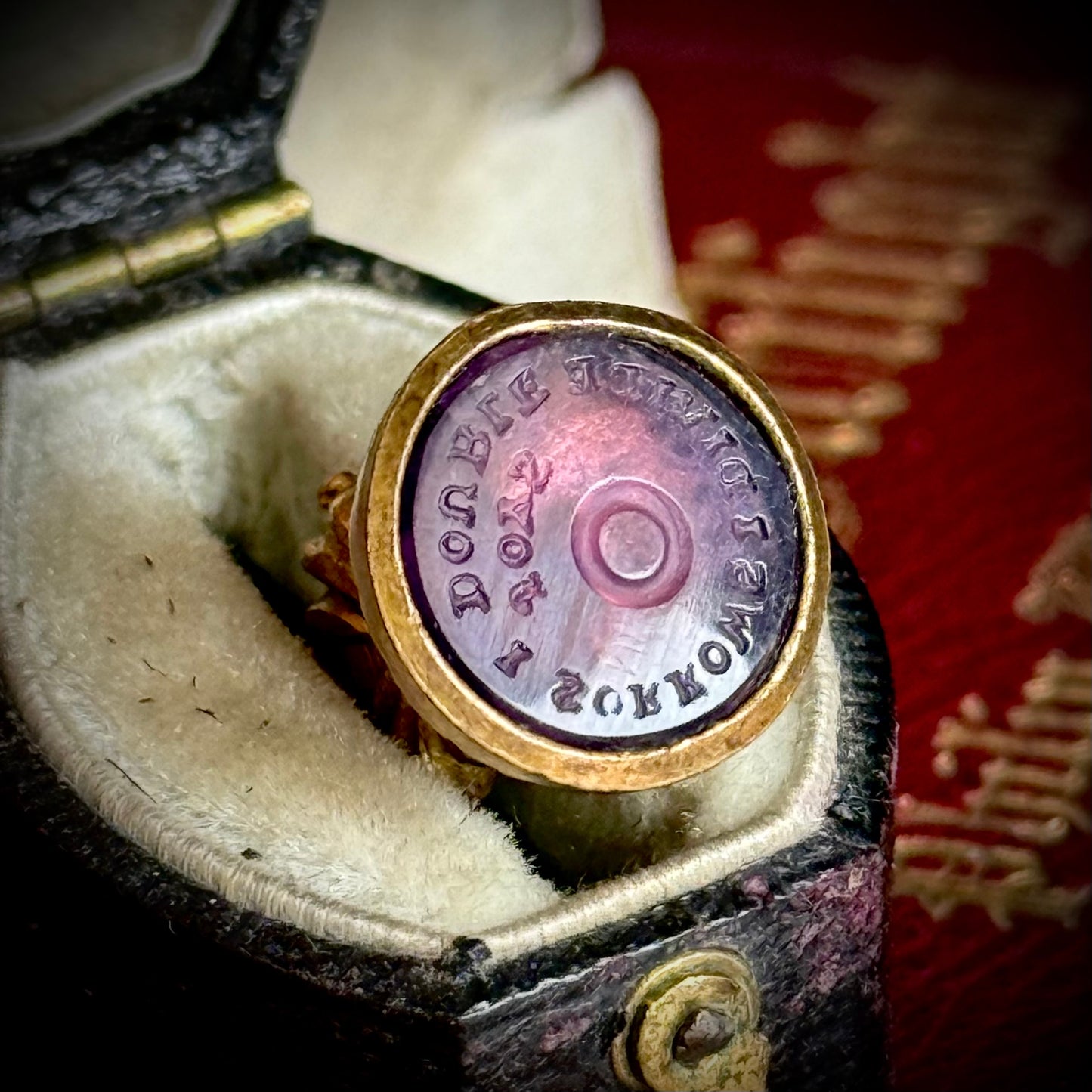 Antique Victorian Joy Fob Pendant