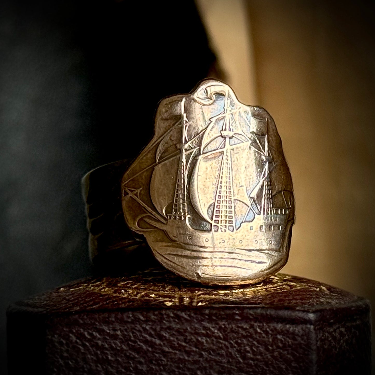 Victorian Heavy Nautical Ship Ring