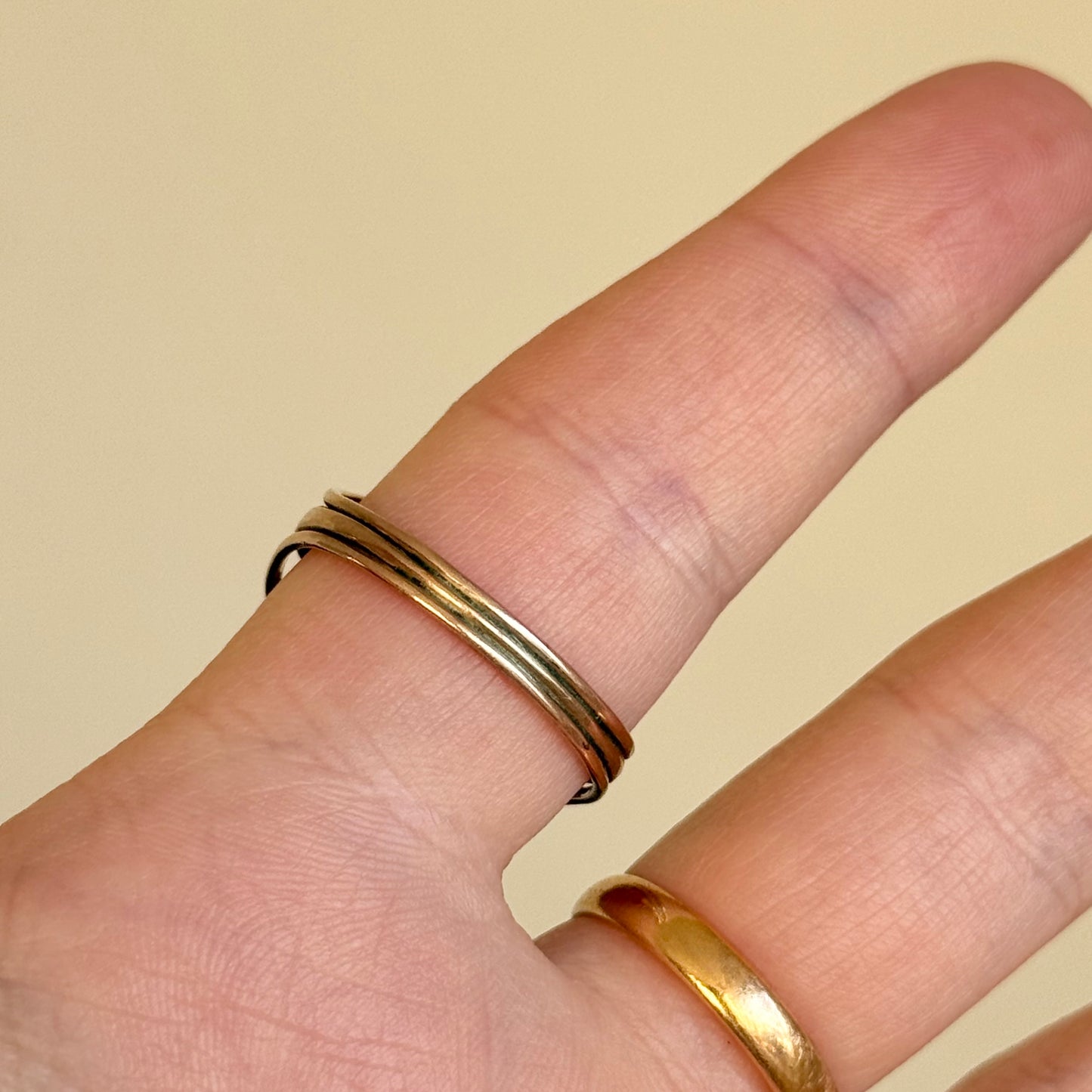 Antique Victorian Mourning 'Mary' Portrait Ring; Circa 1860