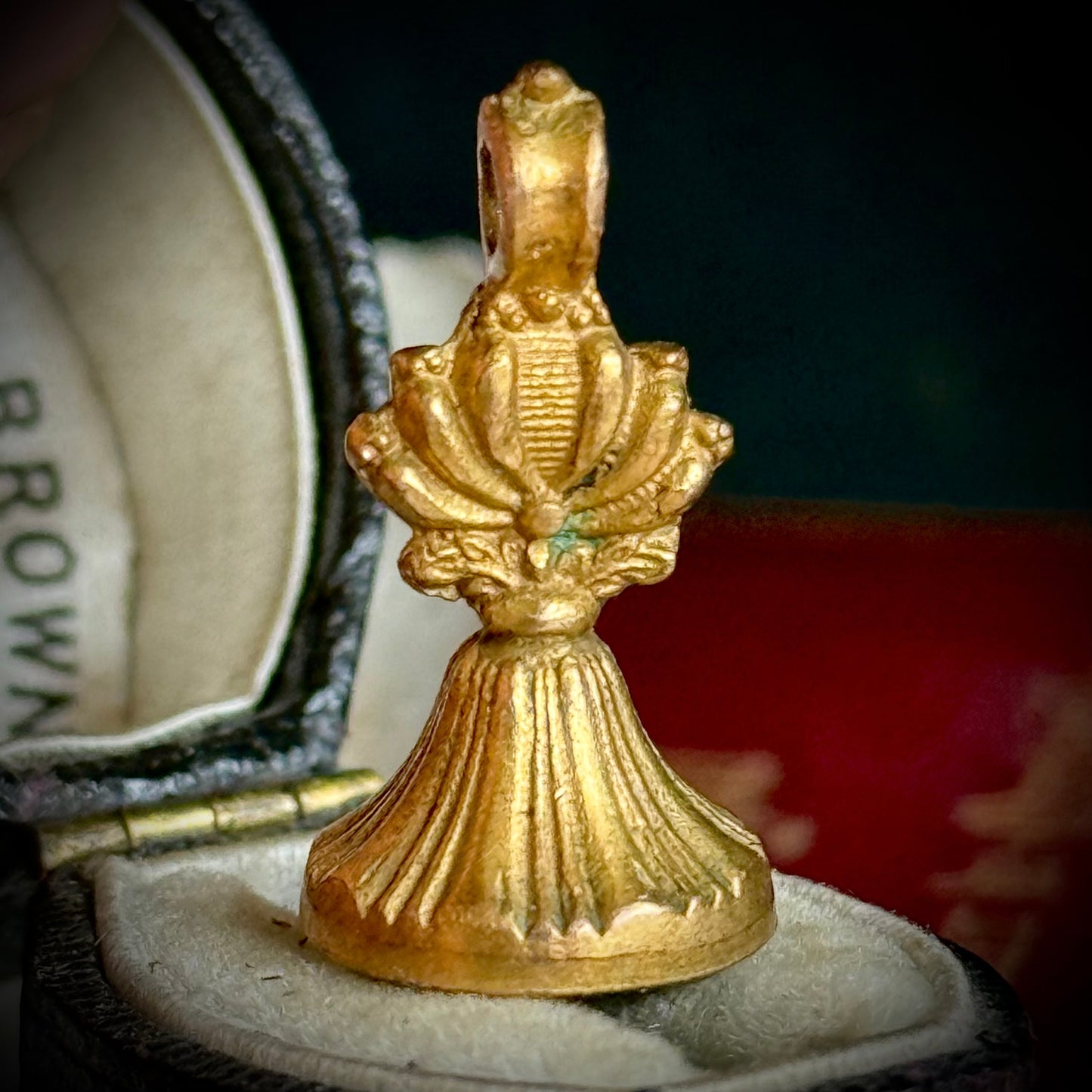 Antique Victorian Joy Fob Pendant