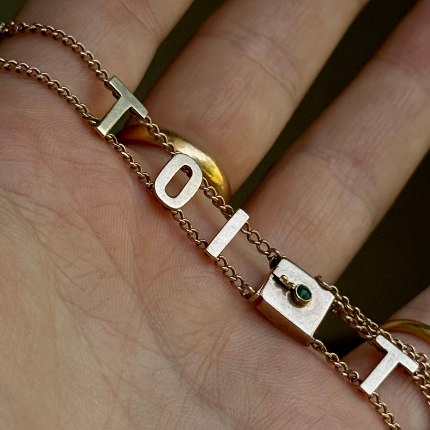 Antique Toujours A Toi (Always Yours) Bracelet