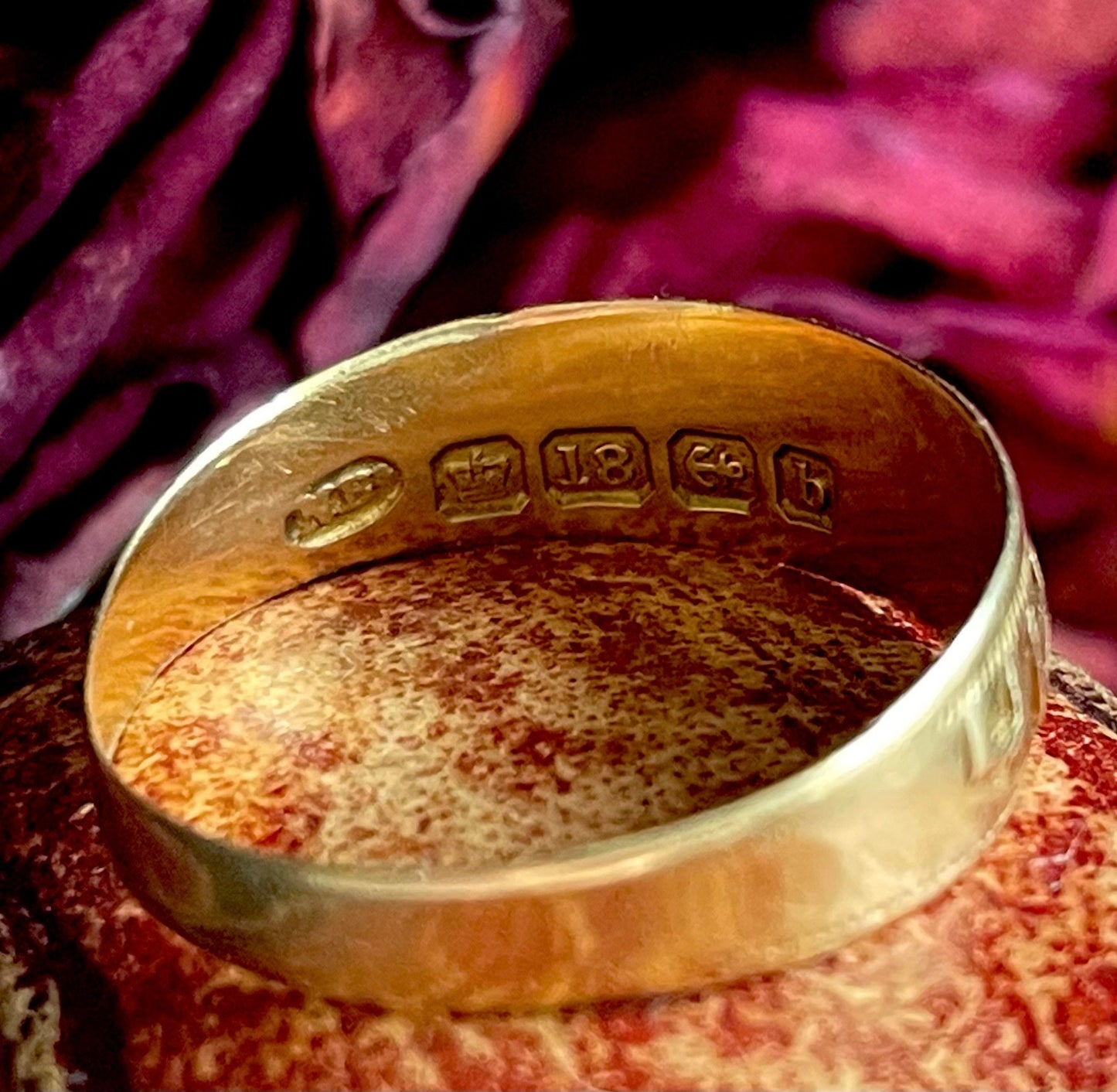 Edwardian Diamond Set Mizpah Ring Created In 18 Carat Gold; Circa 1901