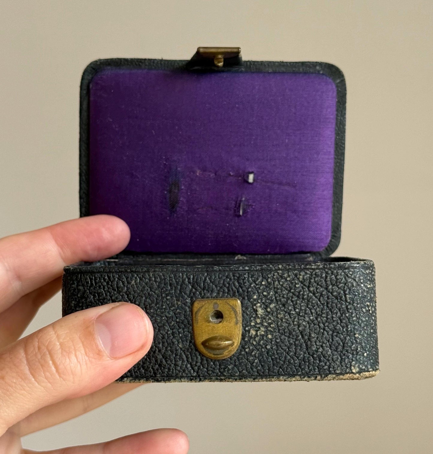 Antique Travelling Jewellery Box; Circa 1900
