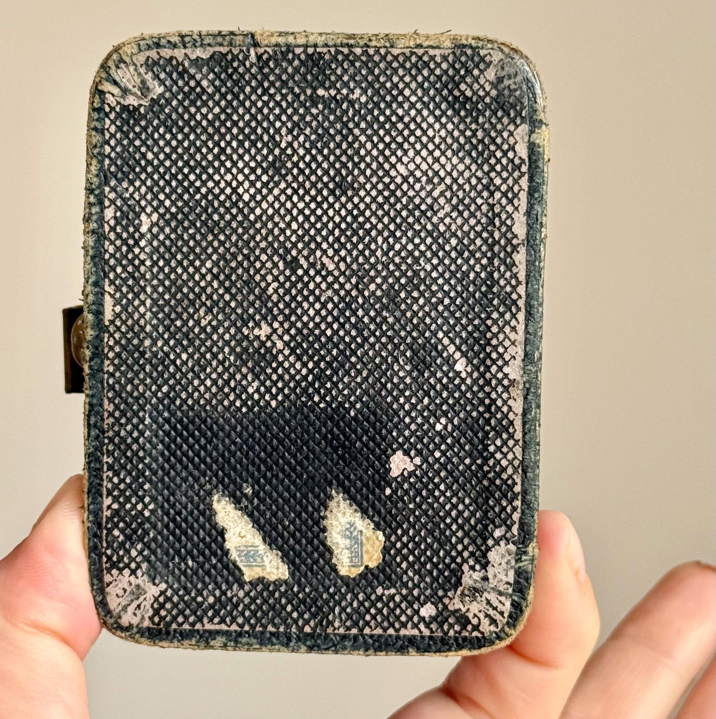 Antique Travelling Jewellery Box; Circa 1900