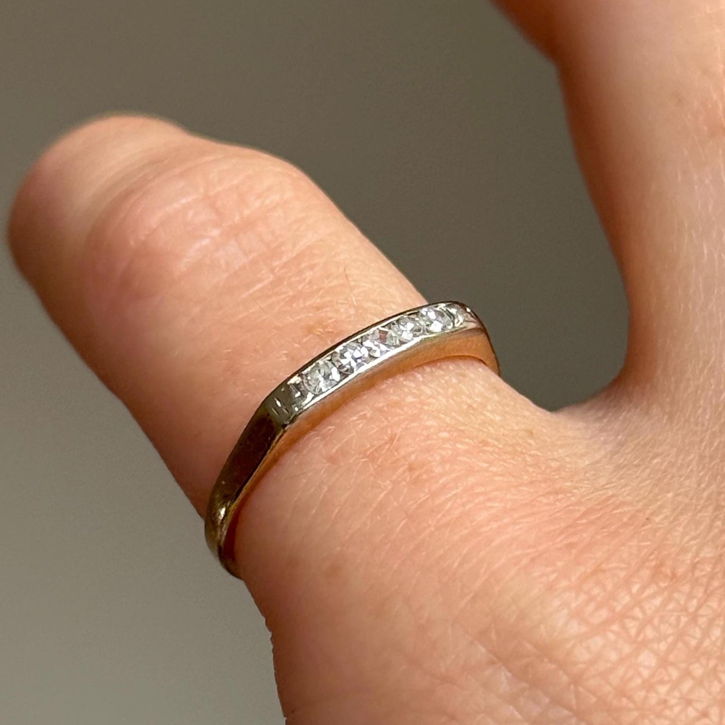 Vintage Five Stone Diamond Ring in 14 Carat Gold