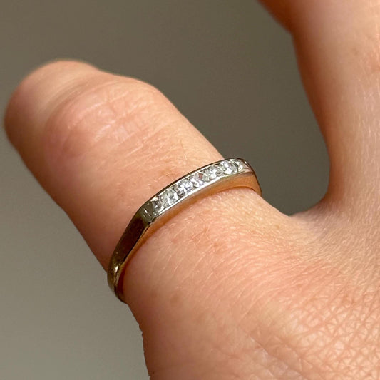 Vintage Five Stone Diamond Ring in 14 Carat Gold